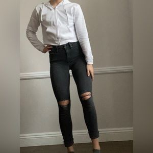 Madewell skinny jeans, size 25
